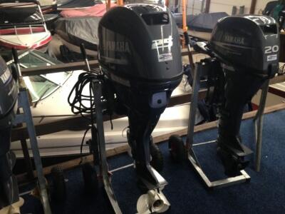 Diverse nieuwe en gebruikte Yamaha 25 pk 4 takt motoren