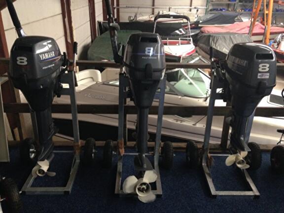 Diverse Yamaha 8 pk 4 takt motoren